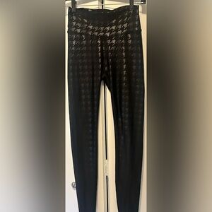 Peloton Black Houndstooth Leggings